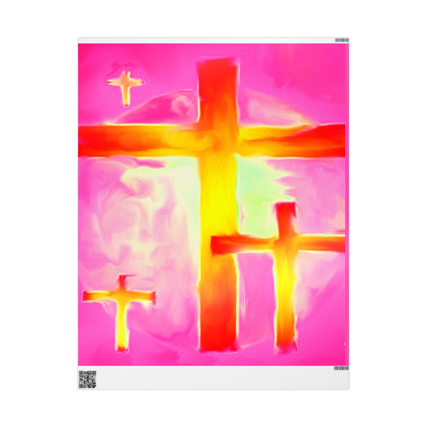 “Dream Visions (Pink) - Religious Gifts - Wrapping Paper"