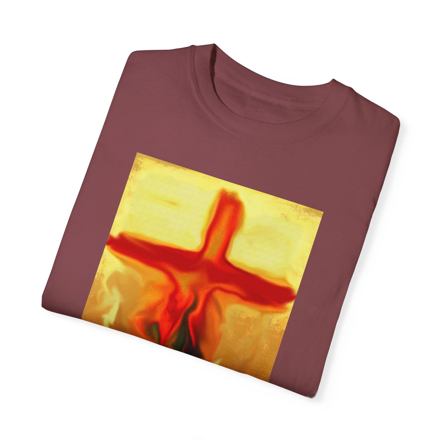 “Rose Petals - Spiritual Art Unisex Dyed T-Shirt – Comfort Colors 1717"