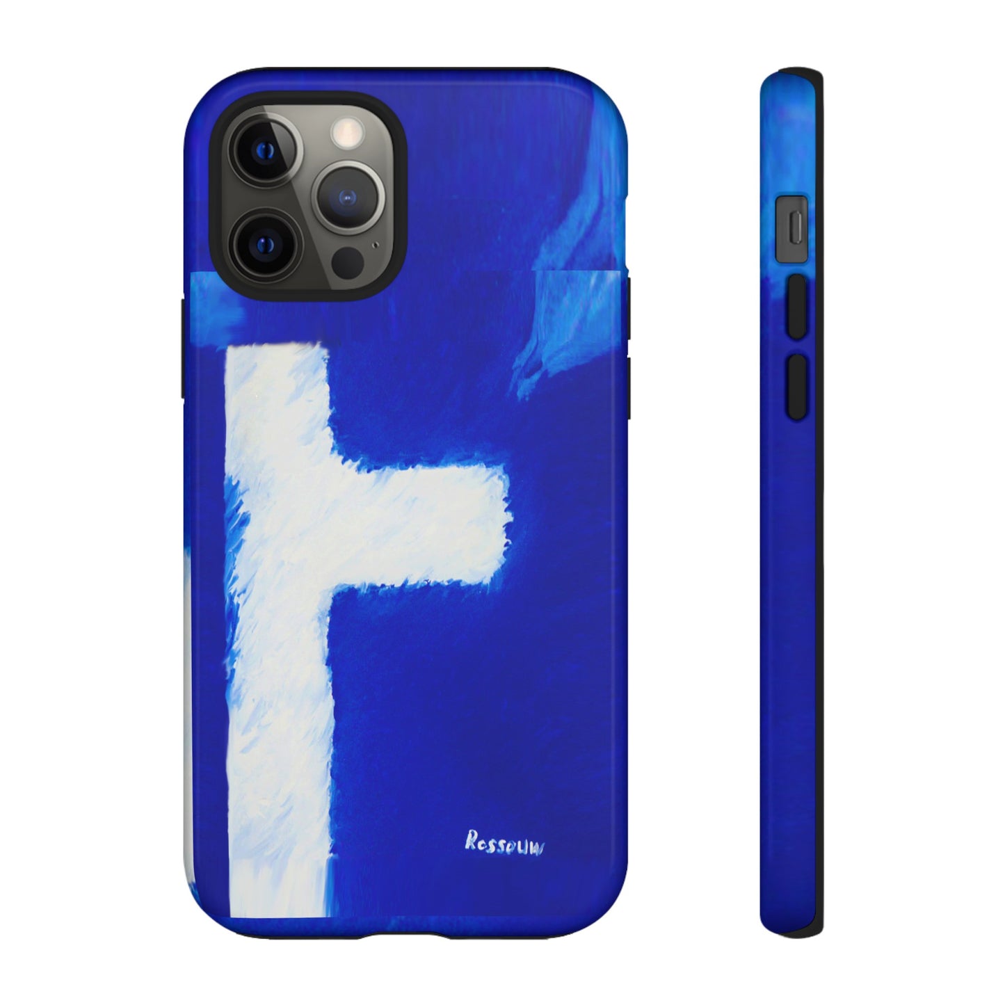 "Shadow Self - Premium Dual Layer Phone Case - Divine Cross"