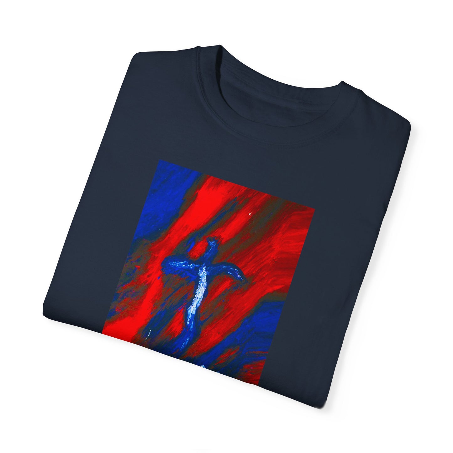 “Shadow Dancer - Spiritual Art Unisex Dyed T-Shirt – Comfort Colors 1717"