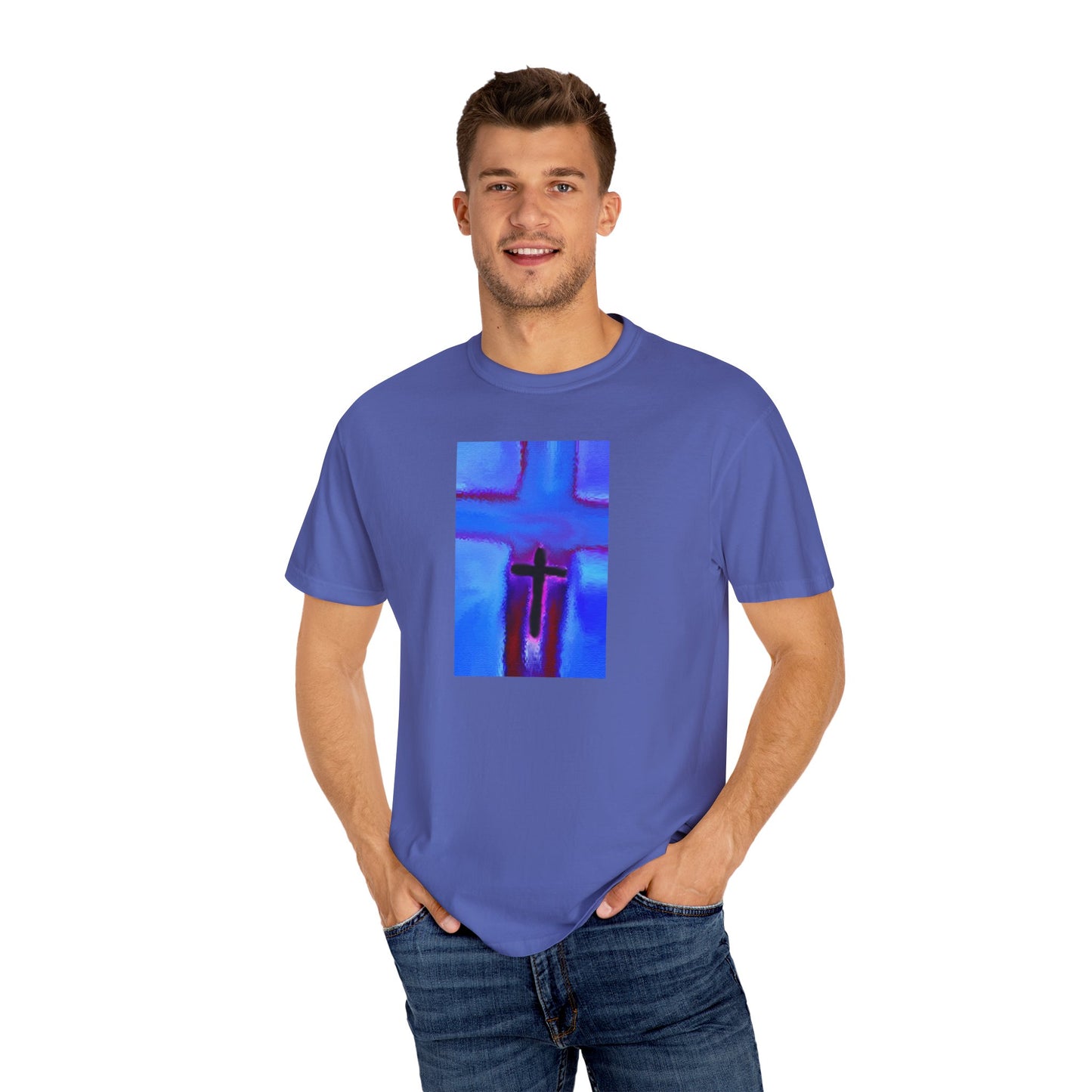 “Take Flight - Spiritual Art Unisex Dyed T-Shirt – Comfort Colors 1717"