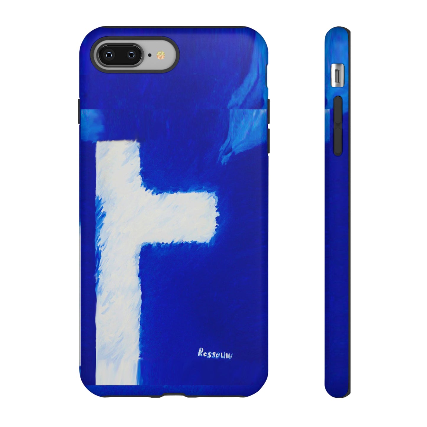 "Shadow Self - Premium Dual Layer Phone Case - Divine Cross"