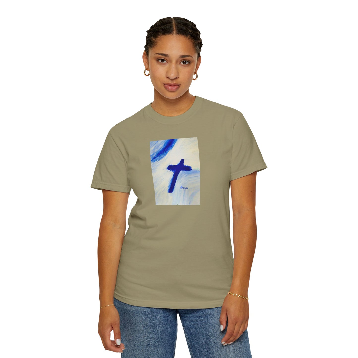 “Songbird - Spiritual Art Unisex Dyed T-Shirt – Comfort Colors 1717"