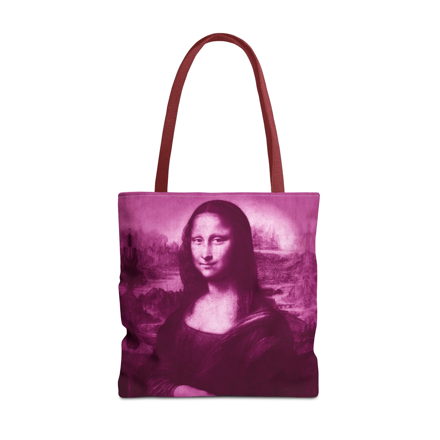 Mona Lisa (Pnk) Tote Bags: Stunning Designer Fashion