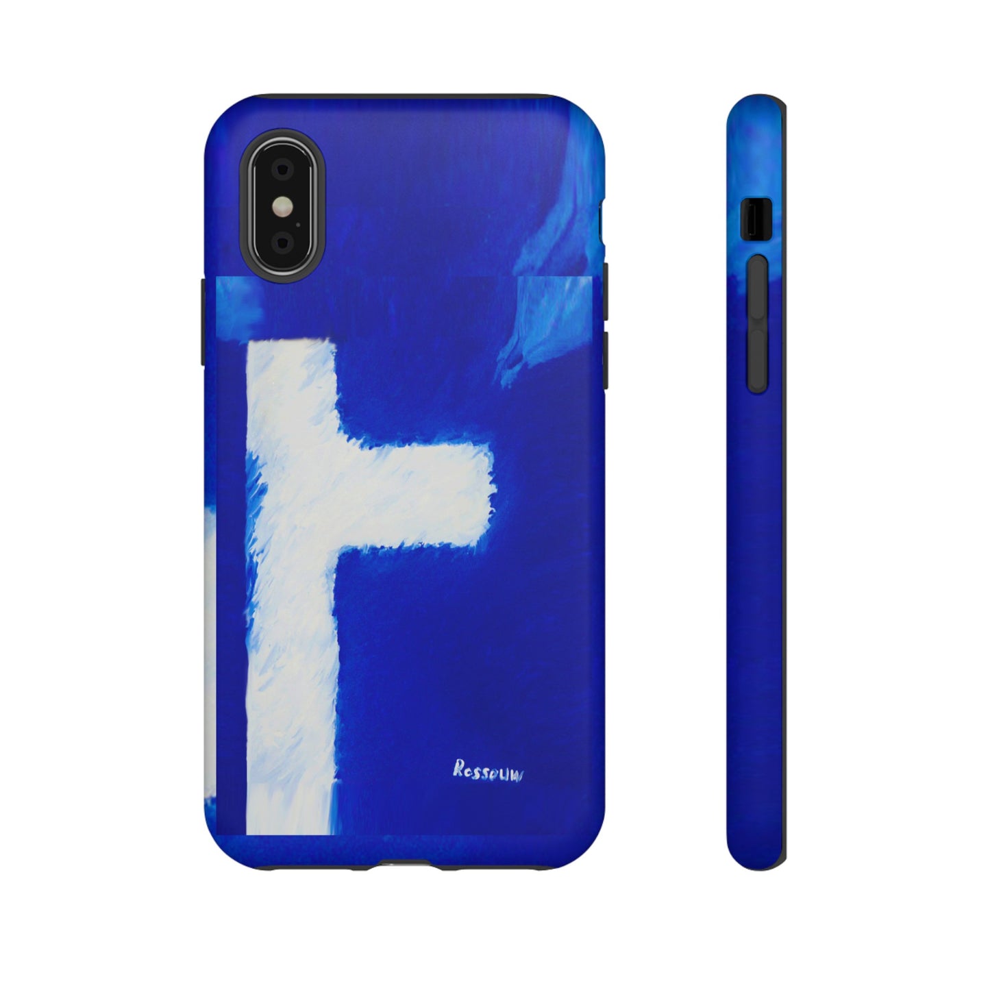 "Shadow Self - Premium Dual Layer Phone Case - Divine Cross"