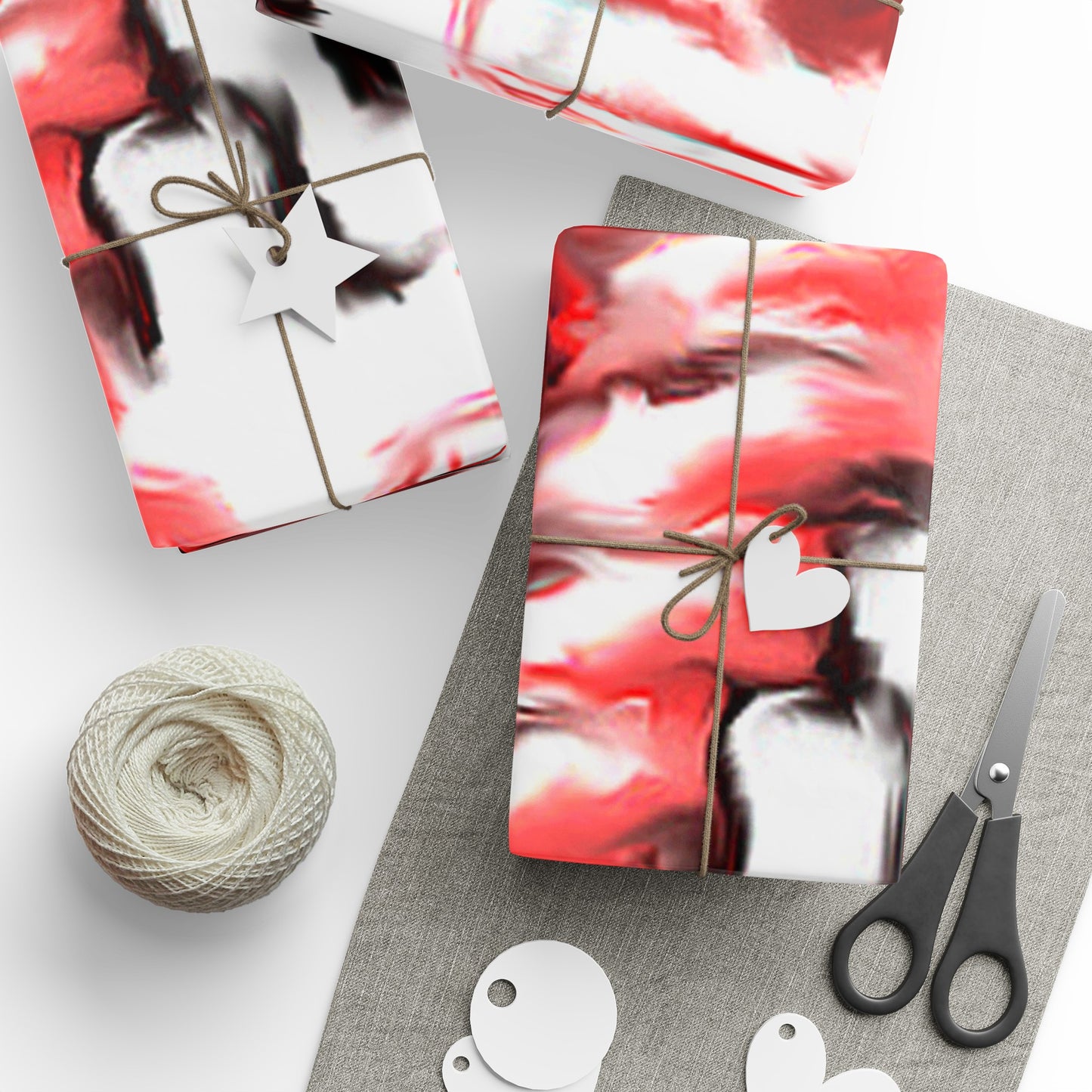 “Beyond The Shadows - Art Wrapping Paper – Gift Wrap"