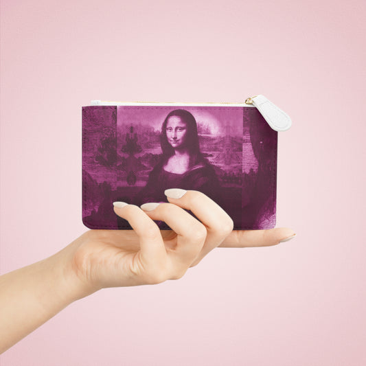 Mona Lisa (Pink) Mini Clutch Bag: Fashion Flair