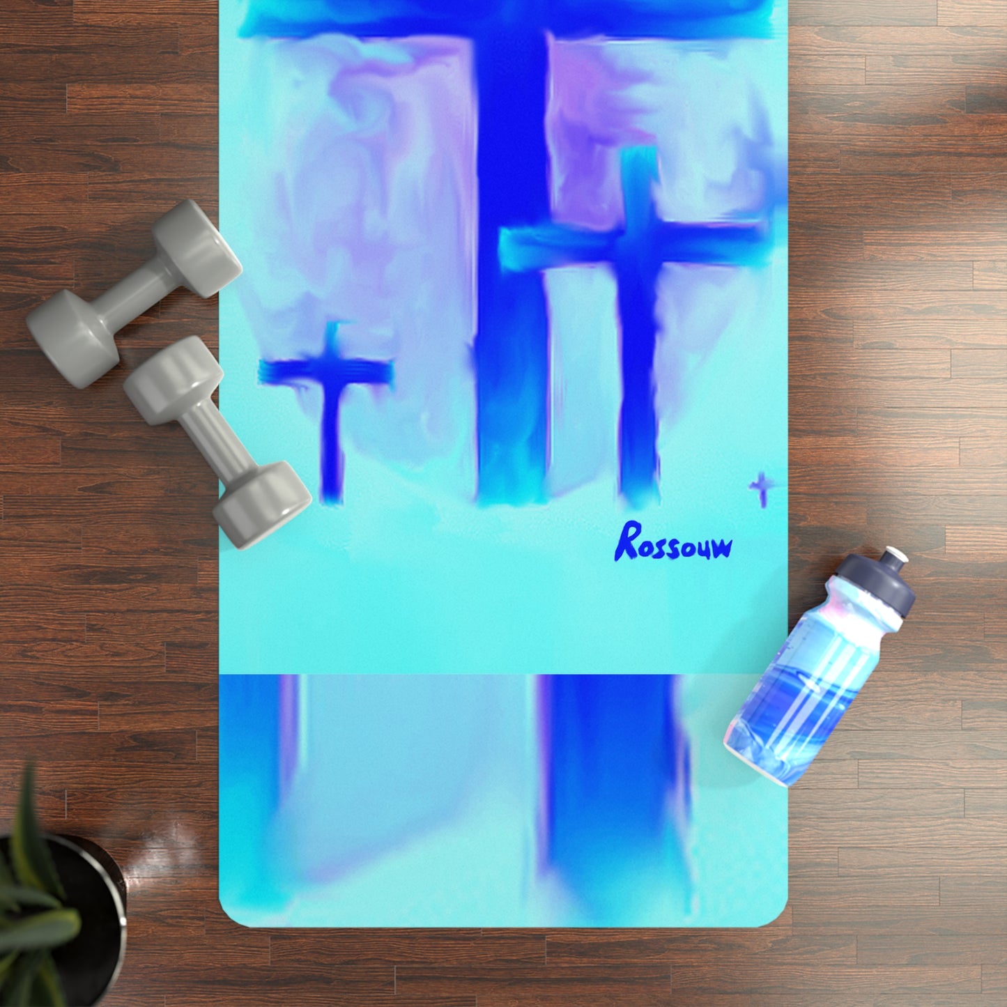 "Dream Visions - Inspirational Rubber Yoga Mat"