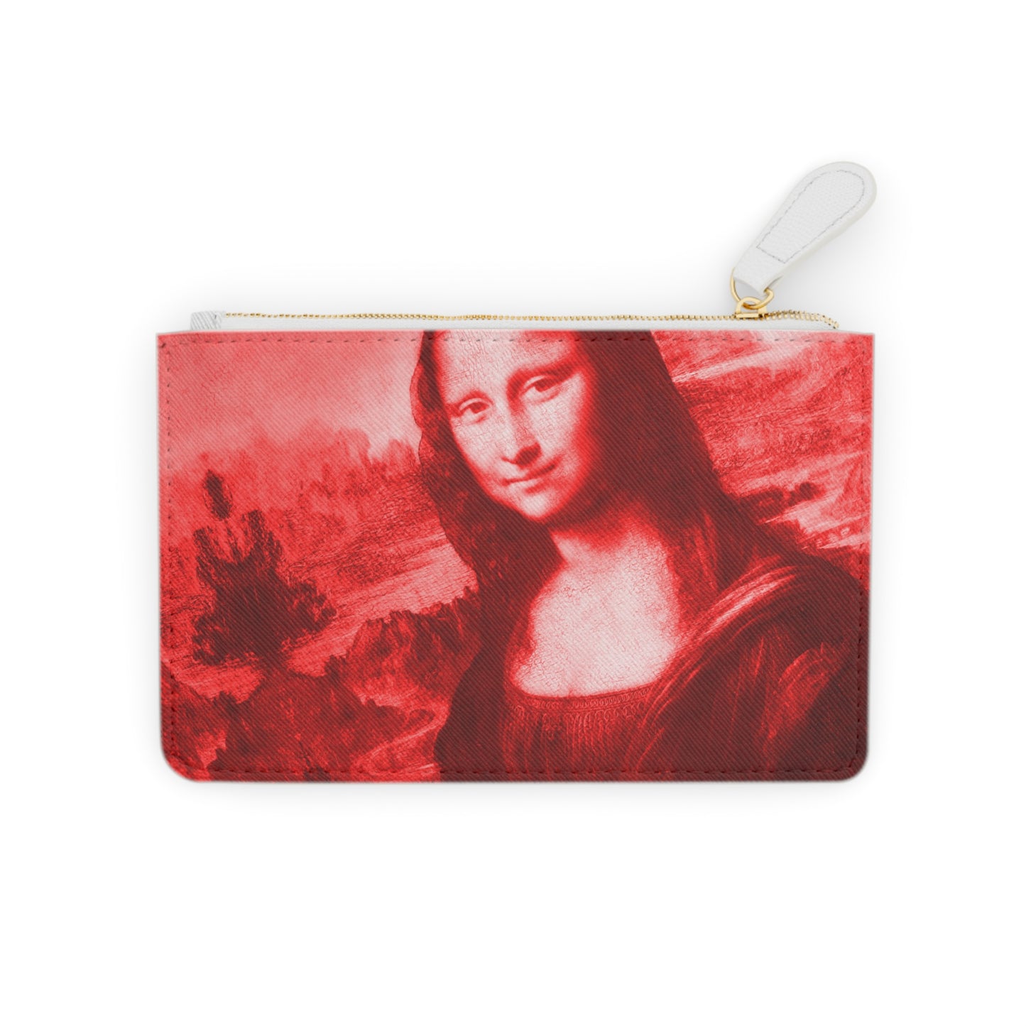 Mona Lisa (Red) Mini Clutch Bag: Fashion Flair