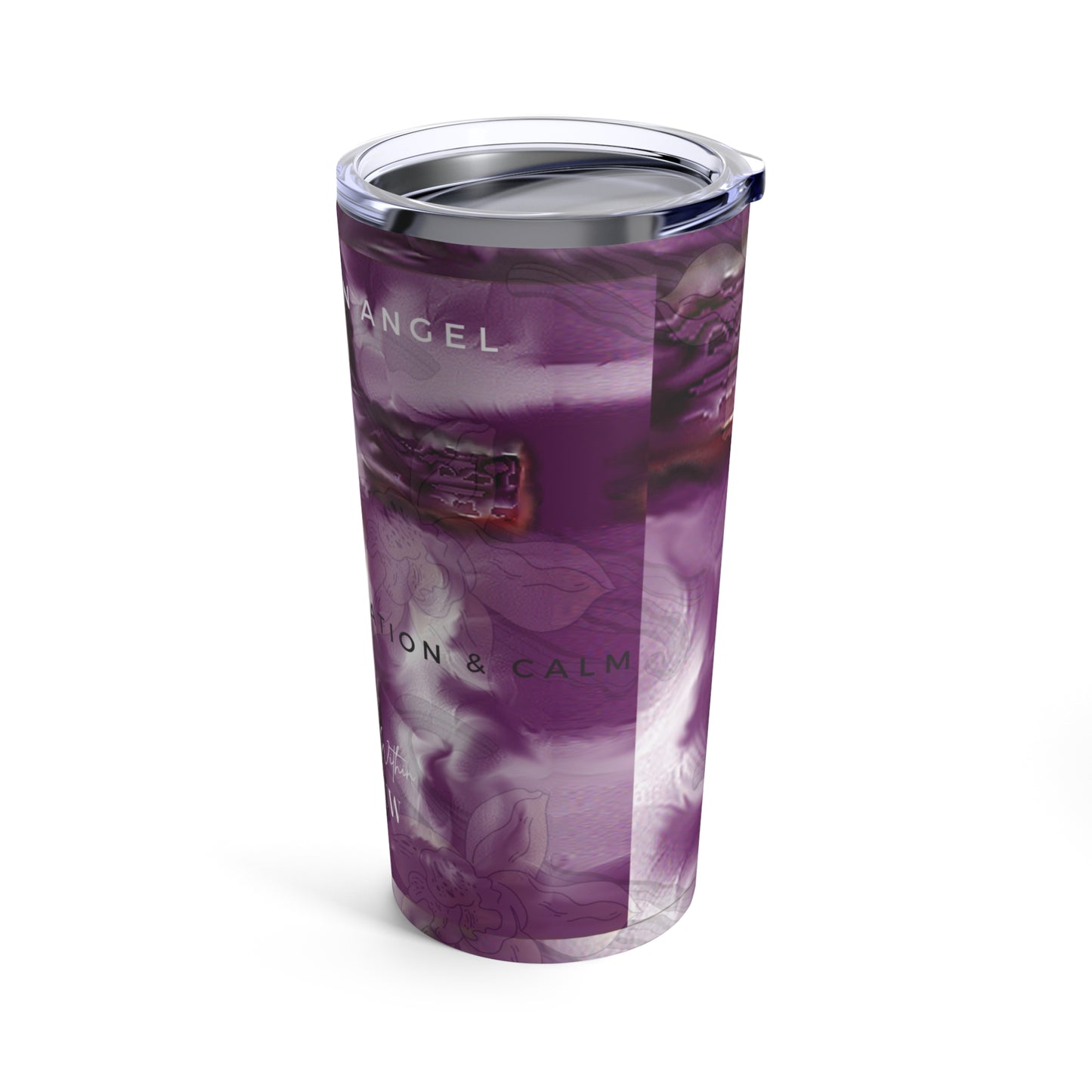 "Tears Of An Angel - "Divine Cross Tumbler - Eco-Friendly Insulated Stainless Steel Mug"