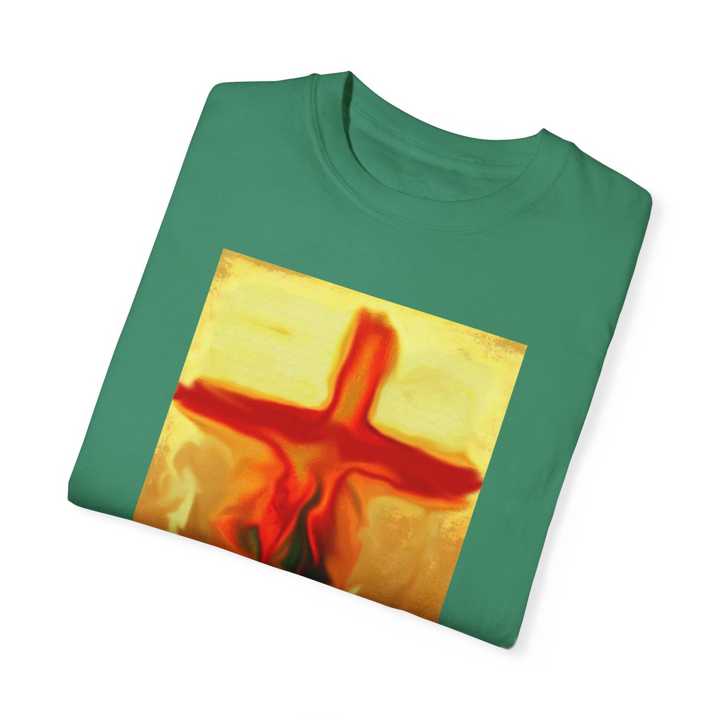 “Rose Petals - Spiritual Art Unisex Dyed T-Shirt – Comfort Colors 1717"