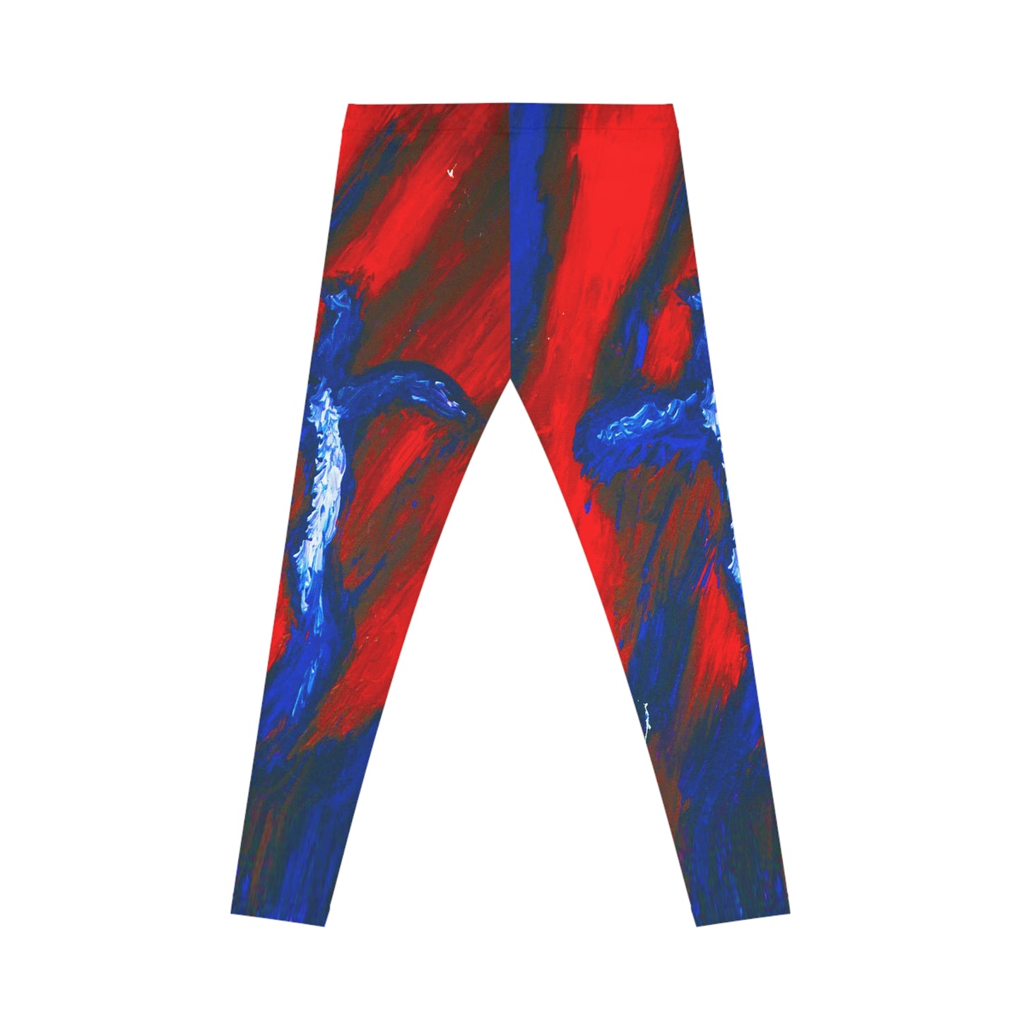 "Slow Dancer - Cross Painting on Yoga Leggings"