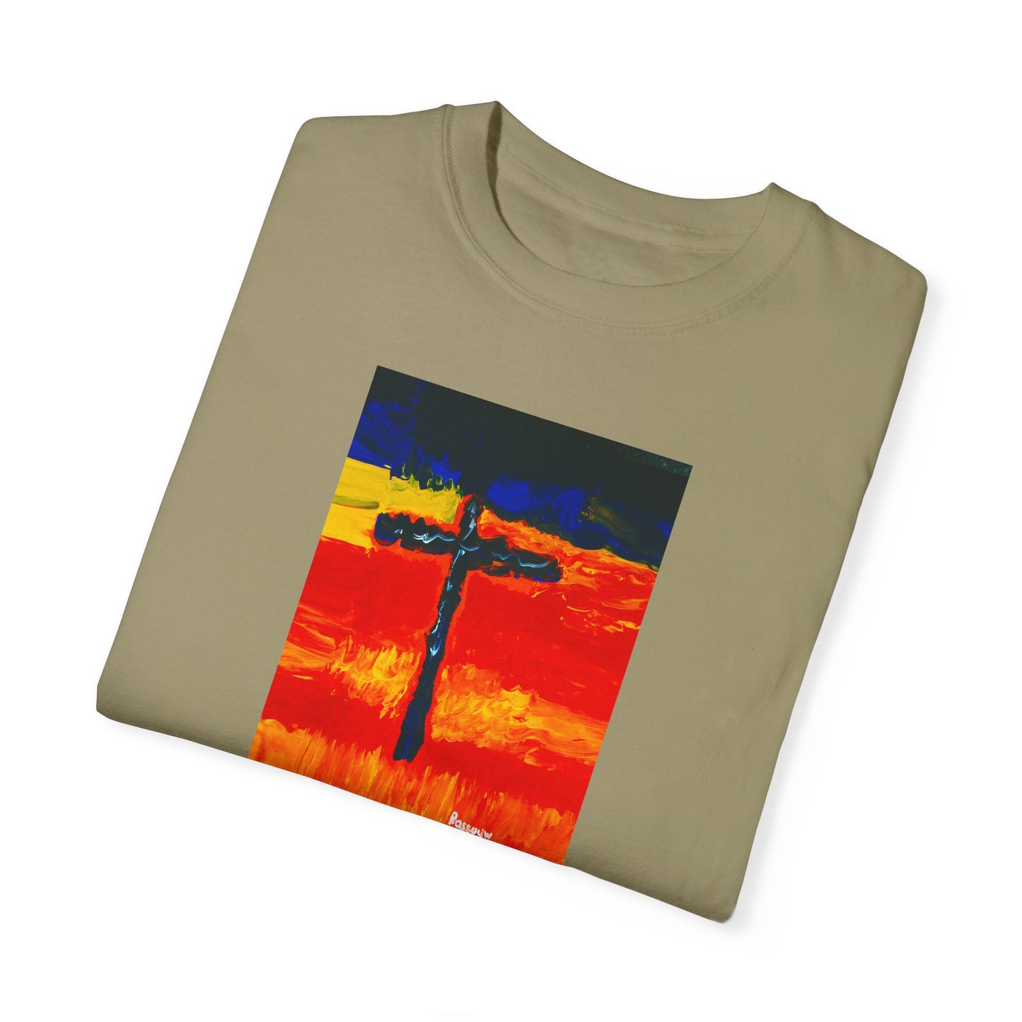 “Rainbow Warrior - Spiritual Art Unisex Dyed T-Shirt – Comfort Colors 1717"