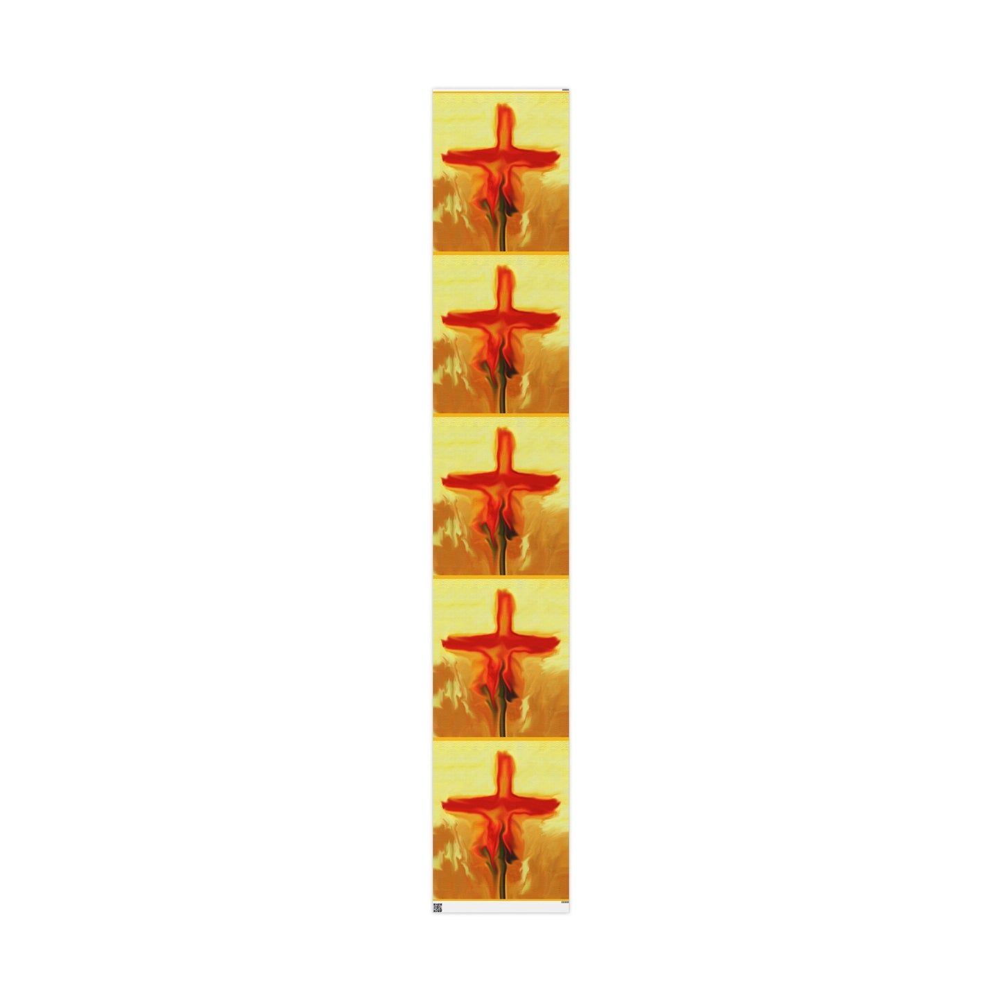 “Rose Petals - Christmas Cross Gifts - Wrapping Paper"