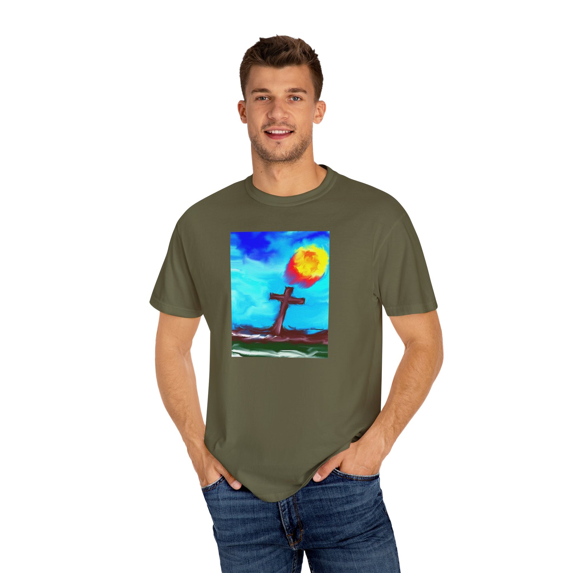 Sunlight - Spiritual Art Unisex Dyed T-Shirt – Comfort Colors 1717