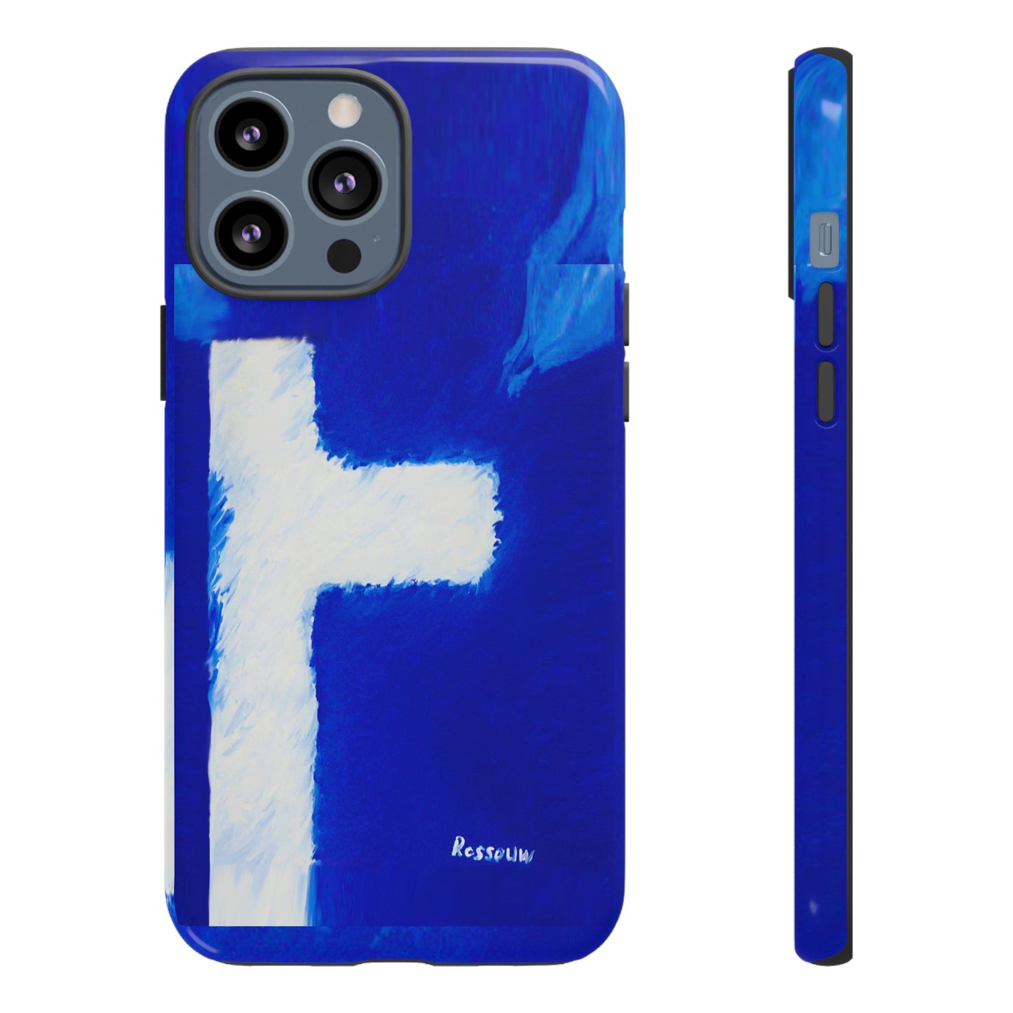 "Shadow Self - Premium Dual Layer Phone Case - Divine Cross"