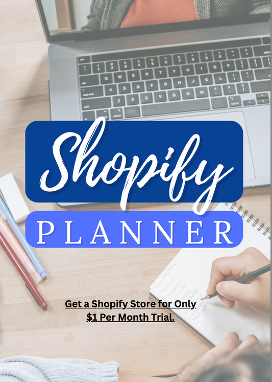 Shopify Planner | Digital Product with Private Label Rights